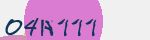 Security Code